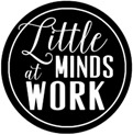 little minds at work button